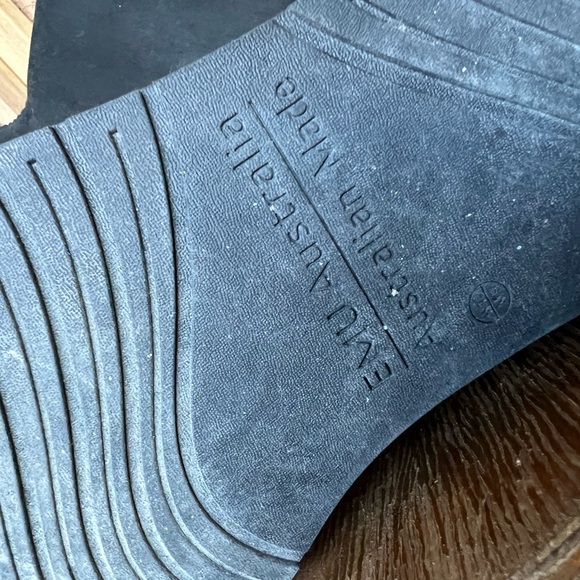 EMU AUSTRALIA Unisex Platinum Stinger Slim Lo Sheepskin Boot Black Size W10/M9 - Picture 5 of 6